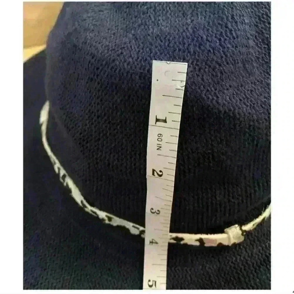 Anthropologie Cyrus Rancher Navy Blue Cowboy Hat - Picture 6 of 6